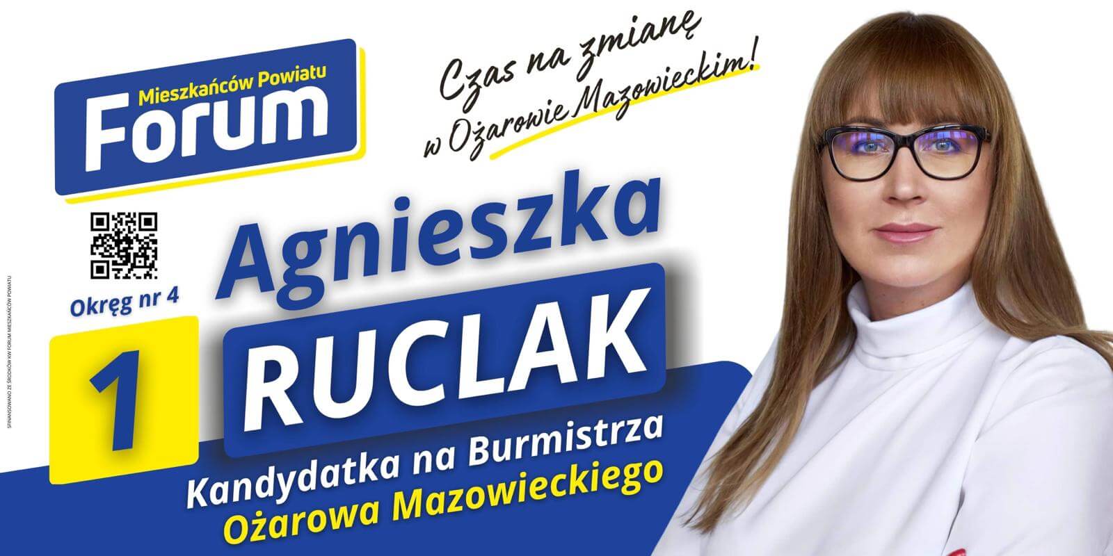 Agnieszka Ruclak czas na zmianę